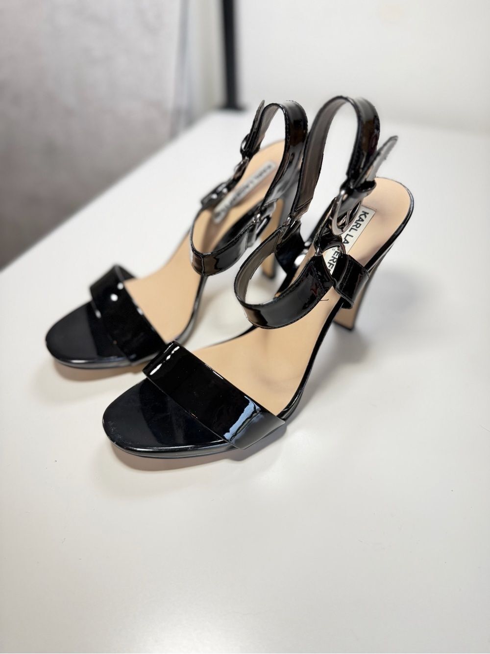 Karl Lagerfeld Paris Cieone heeled sandals 11M - Picture 5 of 7